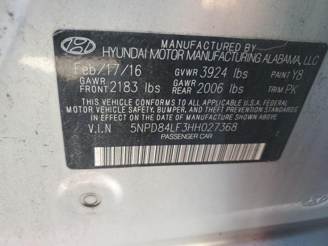 Photo 11 VIN: 5NPD84LF3HH027368 - HYUNDAI ELANTRA SE 