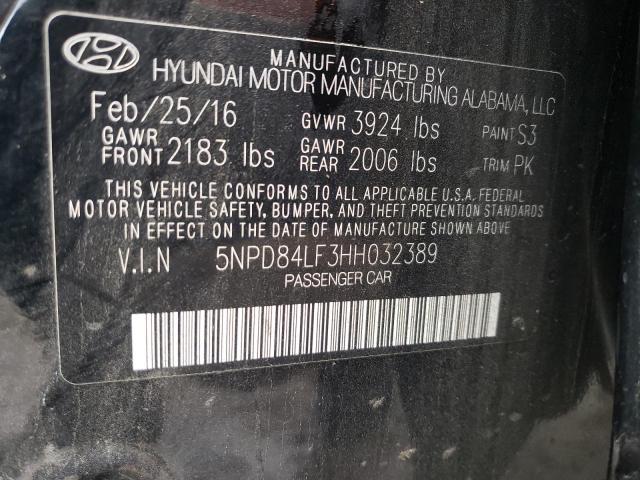 Photo 12 VIN: 5NPD84LF3HH032389 - HYUNDAI ELANTRA 