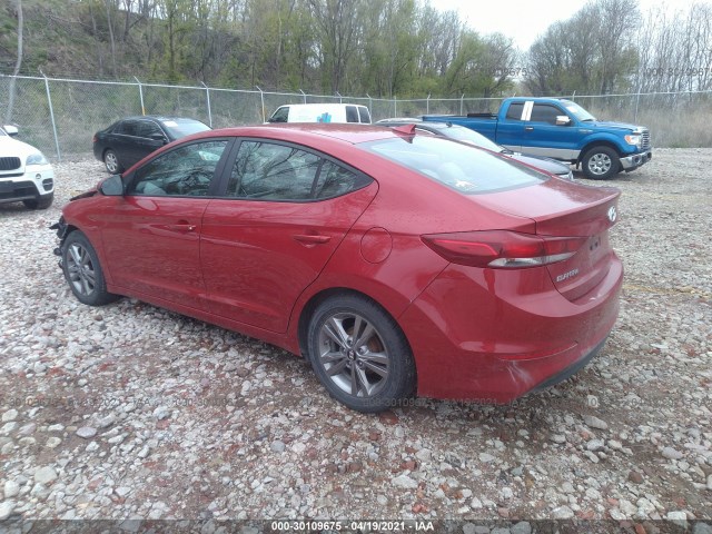 Photo 2 VIN: 5NPD84LF3HH034742 - HYUNDAI ELANTRA 