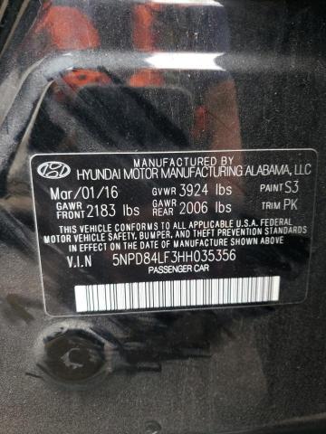 Photo 11 VIN: 5NPD84LF3HH035356 - HYUNDAI ELANTRA SE 