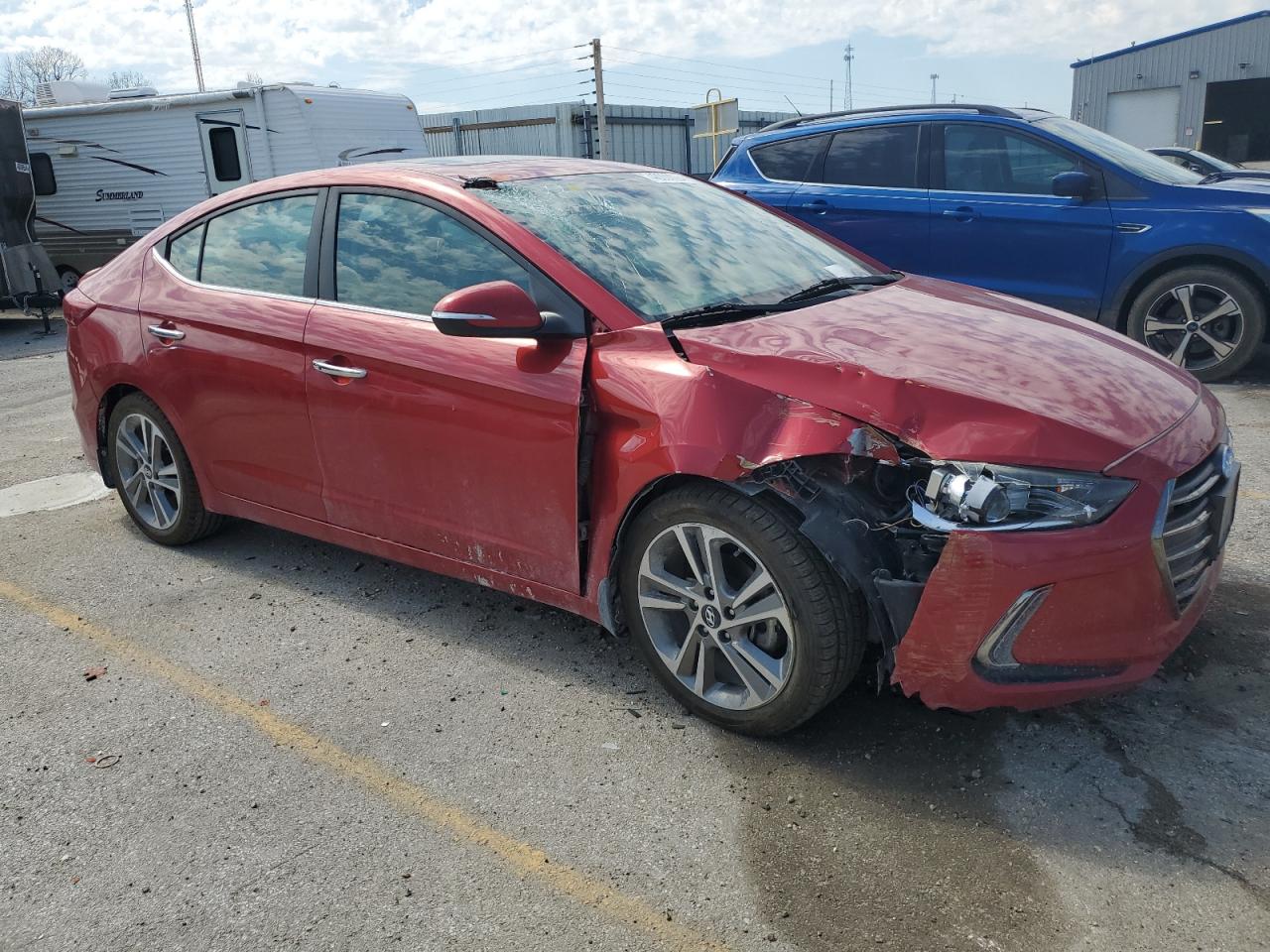 Photo 3 VIN: 5NPD84LF3HH036281 - HYUNDAI ELANTRA 