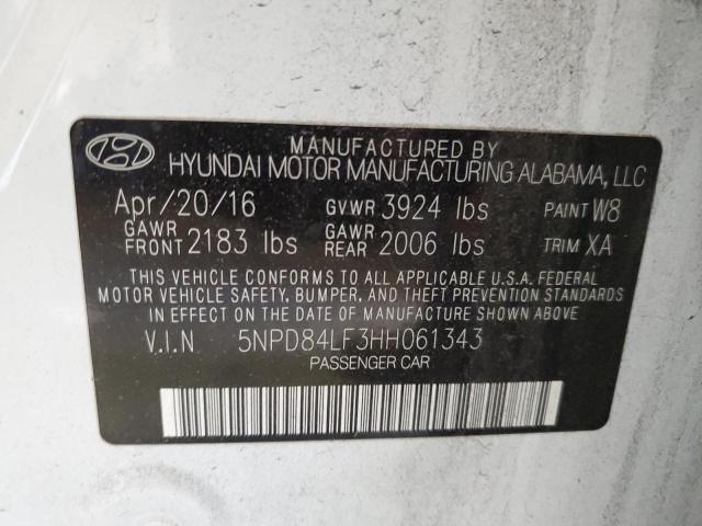 Photo 11 VIN: 5NPD84LF3HH061343 - HYUNDAI ELANTRA 