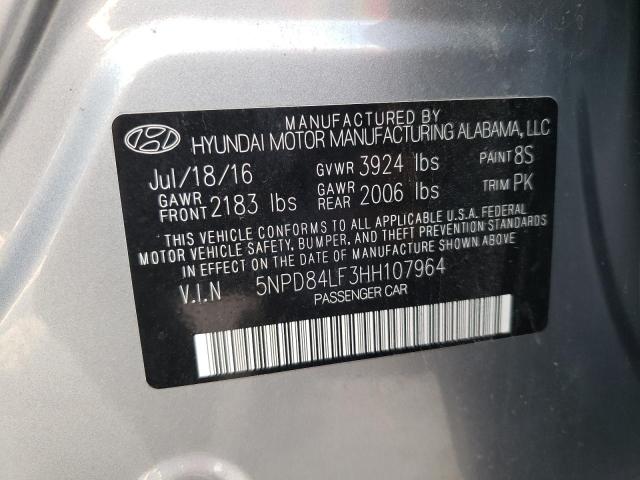 Photo 9 VIN: 5NPD84LF3HH107964 - HYUNDAI ELANTRA SE 