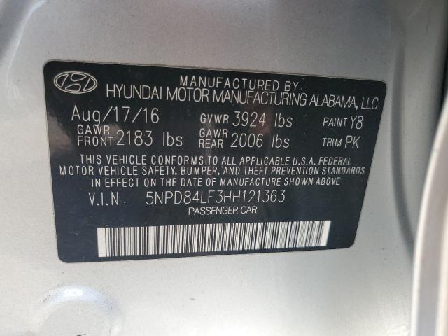 Photo 11 VIN: 5NPD84LF3HH121363 - HYUNDAI ELANTRA SE 