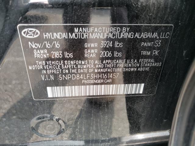 Photo 9 VIN: 5NPD84LF3HH161457 - HYUNDAI ELANTRA SE 