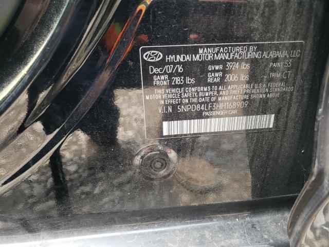 Photo 9 VIN: 5NPD84LF3HH168909 - HYUNDAI ELANTRA SE 