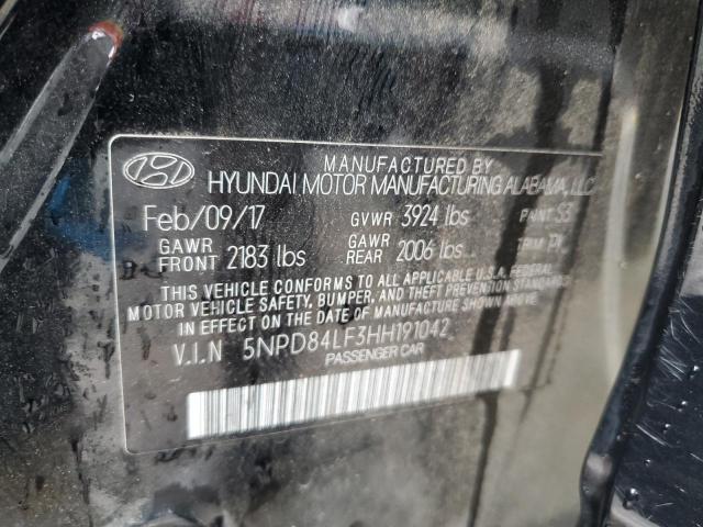 Photo 11 VIN: 5NPD84LF3HH191042 - HYUNDAI ELANTRA 