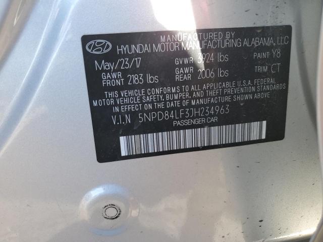 Photo 11 VIN: 5NPD84LF3JH234963 - HYUNDAI ELANTRA 