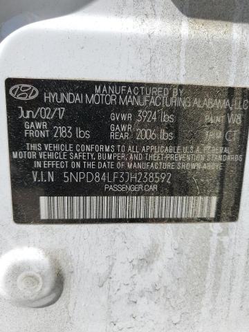 Photo 11 VIN: 5NPD84LF3JH238592 - HYUNDAI ELANTRA 