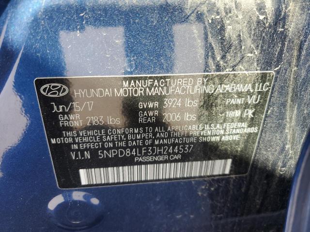 Photo 12 VIN: 5NPD84LF3JH244537 - HYUNDAI ELANTRA SE 