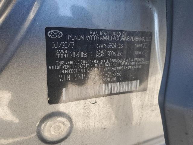 Photo 11 VIN: 5NPD84LF3JH252766 - HYUNDAI ELANTRA 