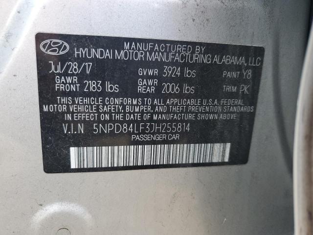 Photo 11 VIN: 5NPD84LF3JH255814 - HYUNDAI ELANTRA SE 