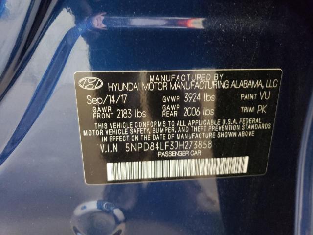 Photo 11 VIN: 5NPD84LF3JH273858 - HYUNDAI ELANTRA SE 