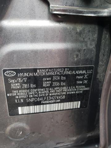 Photo 11 VIN: 5NPD84LF3JH274458 - HYUNDAI ELANTRA 