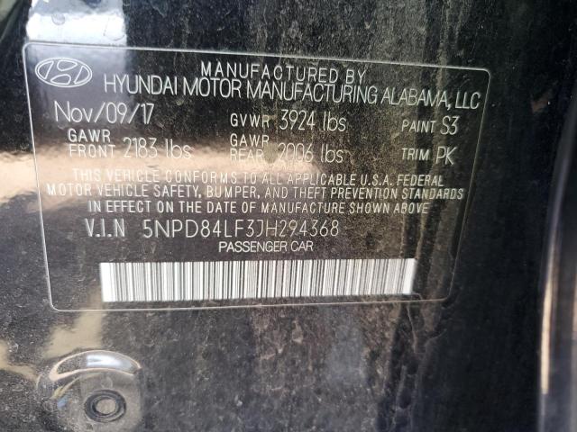 Photo 11 VIN: 5NPD84LF3JH294368 - HYUNDAI ELANTRA SE 