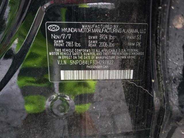 Photo 11 VIN: 5NPD84LF3JH297822 - HYUNDAI ELANTRA SE 