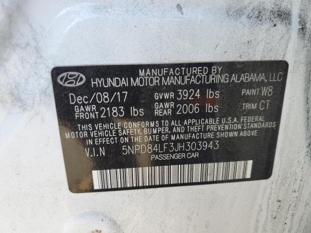 Photo 11 VIN: 5NPD84LF3JH303943 - HYUNDAI ELANTRA SE 