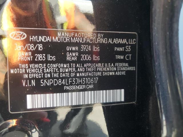 Photo 11 VIN: 5NPD84LF3JH310617 - HYUNDAI ELANTRA SE 