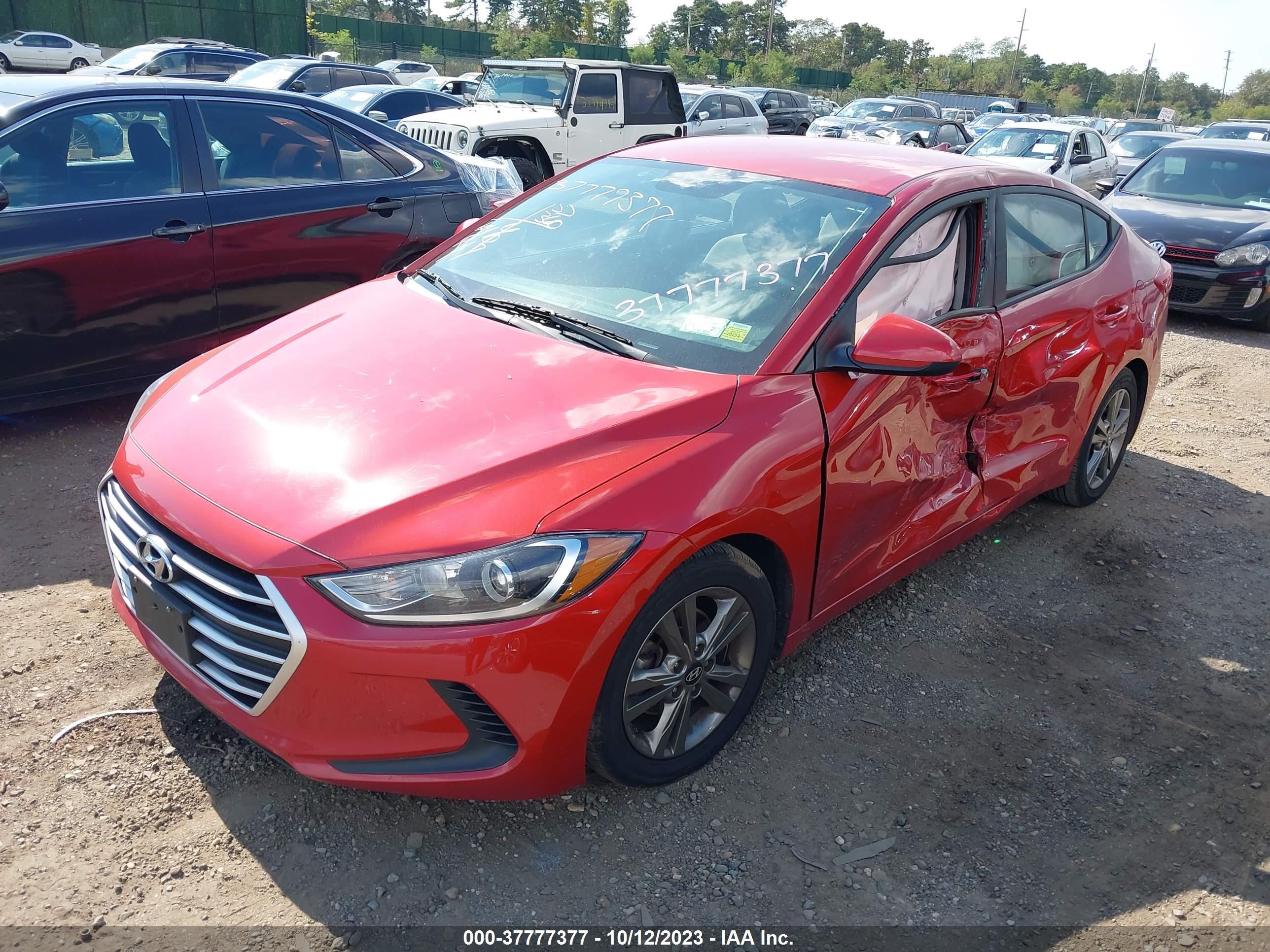 Photo 1 VIN: 5NPD84LF3JH327062 - HYUNDAI ELANTRA 