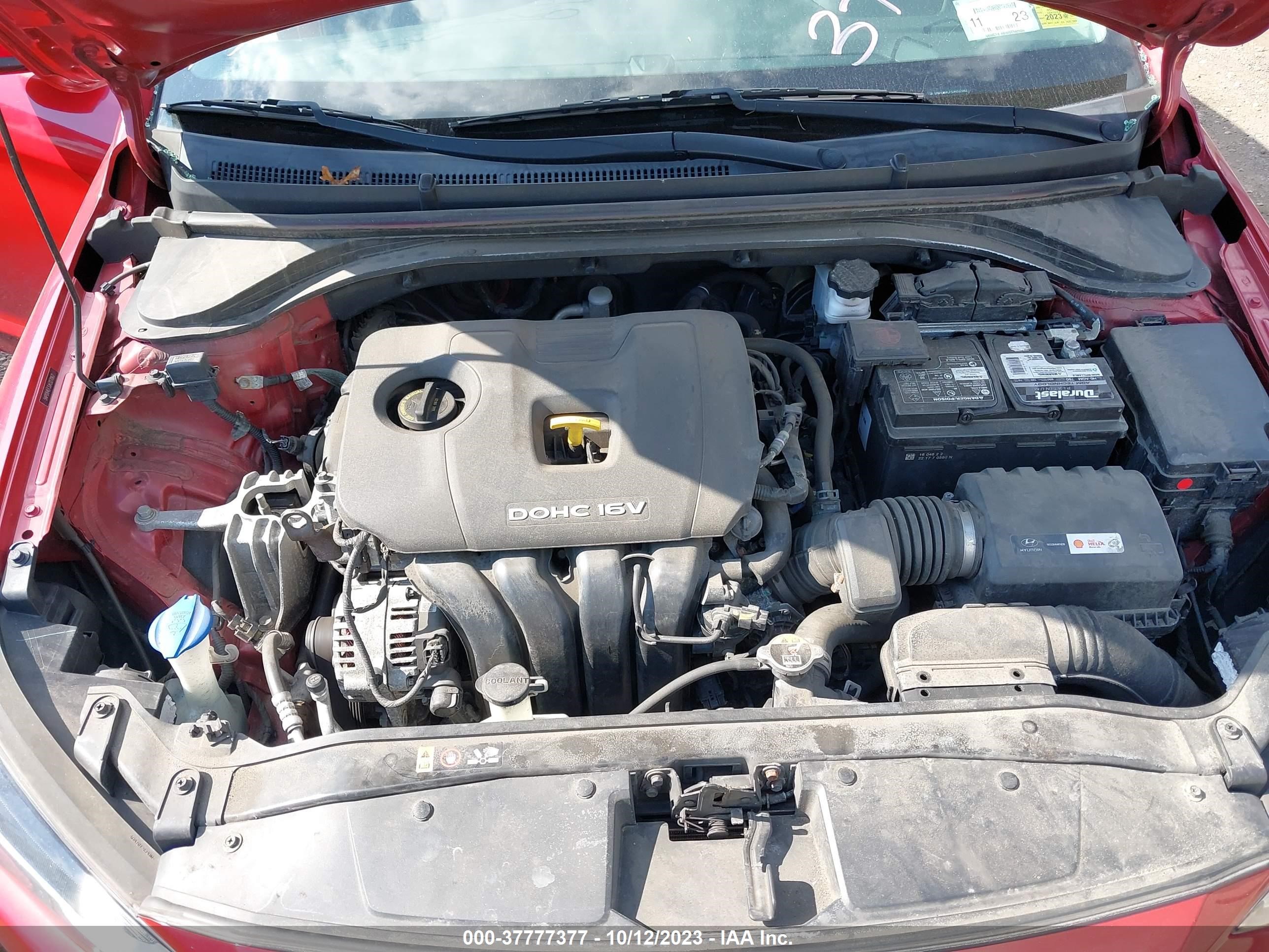 Photo 9 VIN: 5NPD84LF3JH327062 - HYUNDAI ELANTRA 