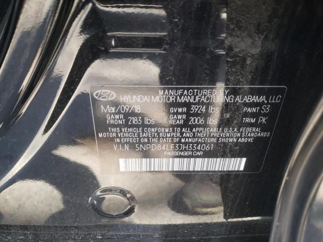 Photo 9 VIN: 5NPD84LF3JH334061 - HYUNDAI ELANTRA SE 