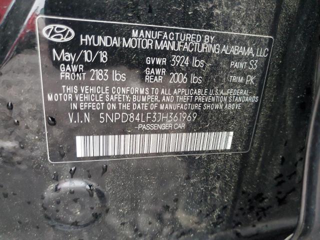 Photo 11 VIN: 5NPD84LF3JH361969 - HYUNDAI ELANTRA SE 