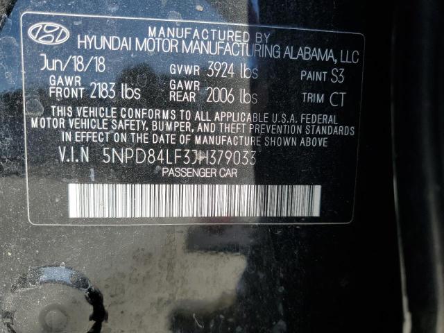 Photo 11 VIN: 5NPD84LF3JH379033 - HYUNDAI ELANTRA SE 