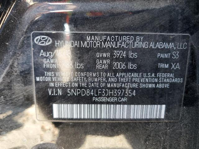 Photo 11 VIN: 5NPD84LF3JH397354 - HYUNDAI ELANTRA 