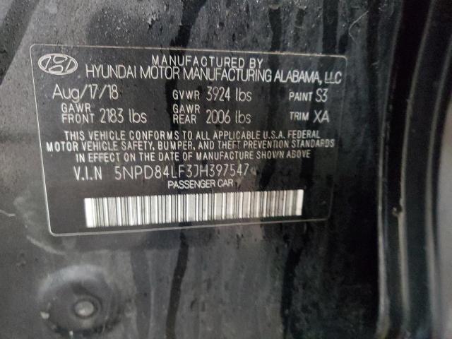 Photo 11 VIN: 5NPD84LF3JH397547 - HYUNDAI ELANTRA 