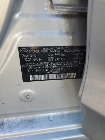 Photo 11 VIN: 5NPD84LF3KH405485 - HYUNDAI ELANTRA 