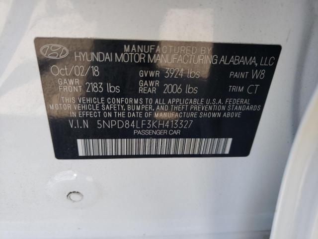 Photo 9 VIN: 5NPD84LF3KH413327 - HYUNDAI ELANTRA SE 