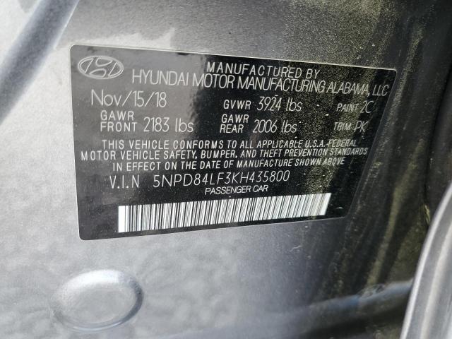 Photo 11 VIN: 5NPD84LF3KH435800 - HYUNDAI ELANTRA SE 