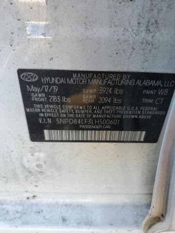 Photo 12 VIN: 5NPD84LF3LH500601 - HYUNDAI ELANTRA 