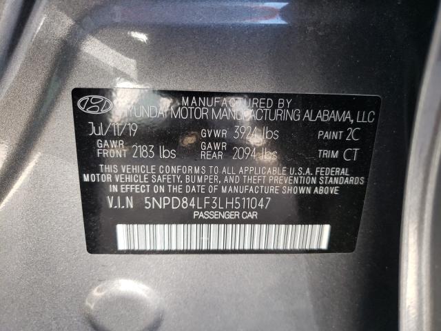 Photo 9 VIN: 5NPD84LF3LH511047 - HYUNDAI ELANTRA SE 