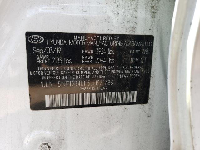 Photo 11 VIN: 5NPD84LF3LH531783 - HYUNDAI ELANTRA SE 