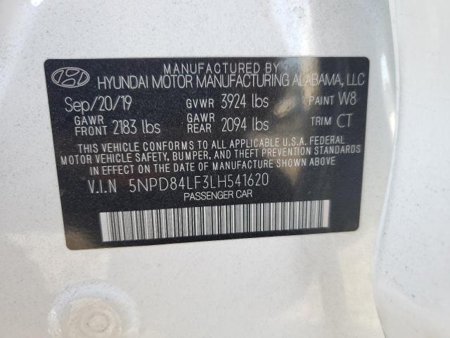 Photo 11 VIN: 5NPD84LF3LH541620 - HYUNDAI ELANTRA 