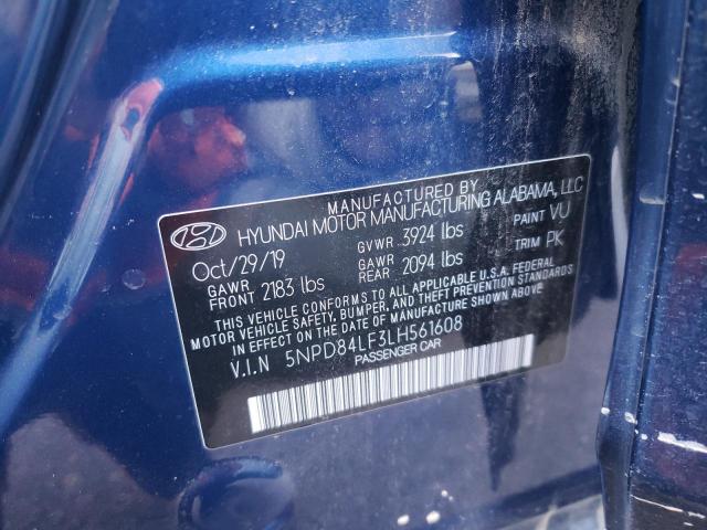 Photo 12 VIN: 5NPD84LF3LH561608 - HYUNDAI ELANTRA 