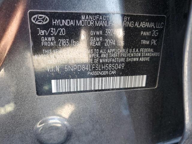 Photo 11 VIN: 5NPD84LF3LH585049 - HYUNDAI ELANTRA 