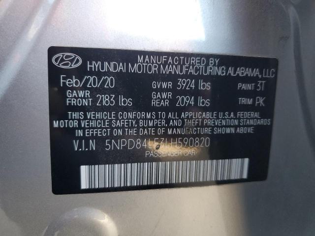 Photo 11 VIN: 5NPD84LF3LH590820 - HYUNDAI ELANTRA SE 