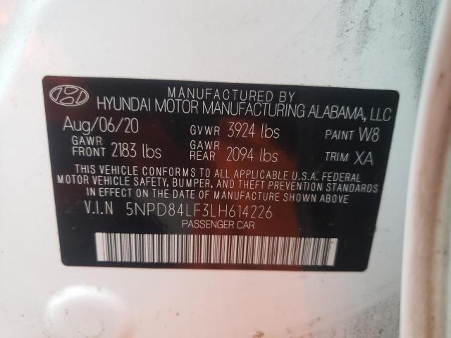 Photo 9 VIN: 5NPD84LF3LH614226 - HYUNDAI ELANTRA SE 