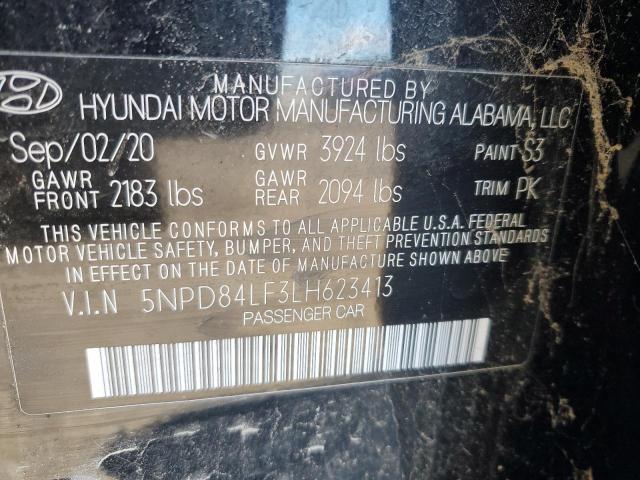 Photo 11 VIN: 5NPD84LF3LH623413 - HYUNDAI ELANTRA 