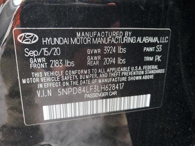 Photo 11 VIN: 5NPD84LF3LH628417 - HYUNDAI ELANTRA 