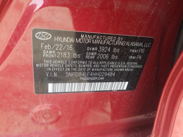 Photo 9 VIN: 5NPD84LF4HH029484 - HYUNDAI ELANTRA SE 