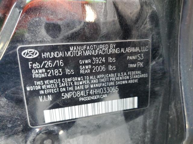 Photo 9 VIN: 5NPD84LF4HH033065 - HYUNDAI ELANTRA SE 