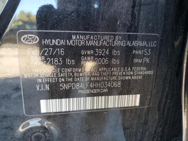 Photo 12 VIN: 5NPD84LF4HH034068 - HYUNDAI ELANTRA SE 