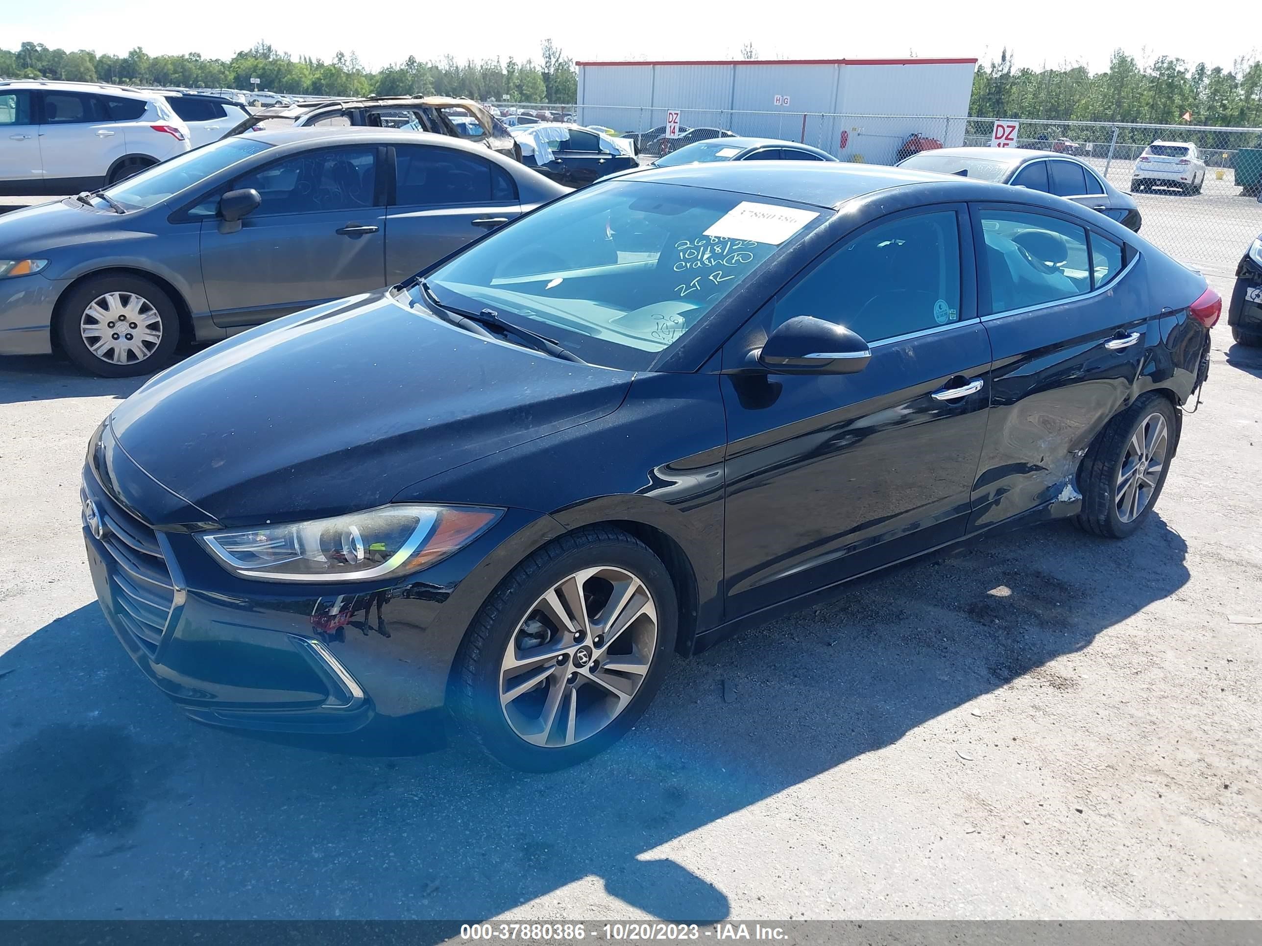 Photo 1 VIN: 5NPD84LF4HH059889 - HYUNDAI ELANTRA 