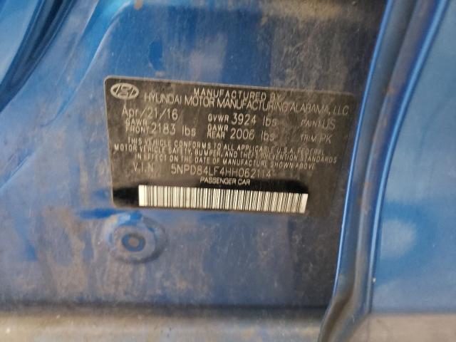 Photo 9 VIN: 5NPD84LF4HH062114 - HYUNDAI ELANTRA SE 