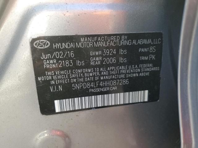 Photo 9 VIN: 5NPD84LF4HH087286 - HYUNDAI ELANTRA SE 