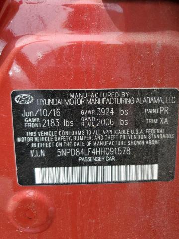 Photo 11 VIN: 5NPD84LF4HH091578 - HYUNDAI ELANTRA 