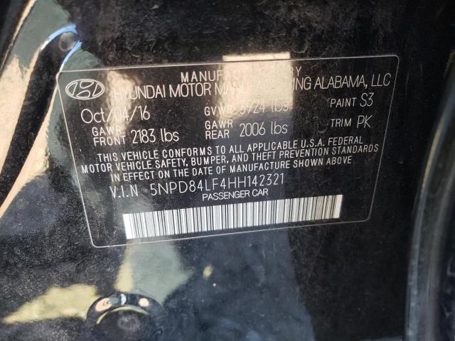 Photo 9 VIN: 5NPD84LF4HH142321 - HYUNDAI ELANTRA SE 